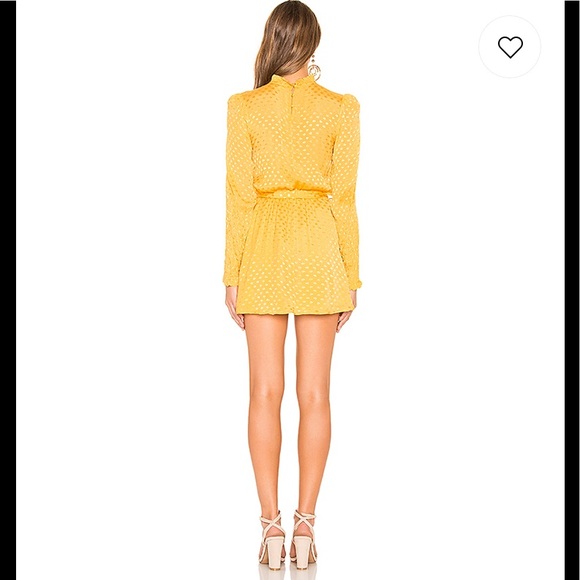 NWT Tularosa Gianna Dress in Mustard - Picture 3 of 7